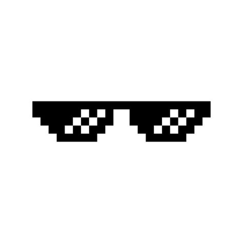 pixel art glasses isolated on white background Pixel Art, White Background, White, Art