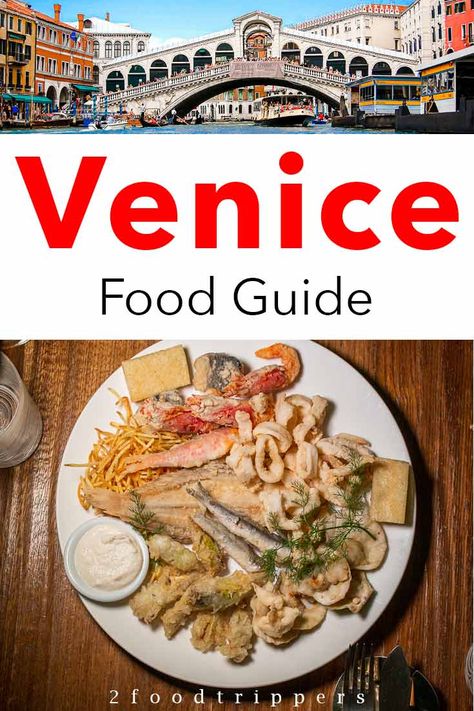 Check out our Venice Food Guide with awesome Venice restaurants and food ideas for your visit to the City of Canals. #Venice #Italy #ItalianFood #VeniceRestaurants #VeniceFood Venice Cafe, Venice Restaurants, Venice Food, Travel Venice, Europe 2023, Europe 2024, Venice Florida, Culinary Travel, Sardinia Italy