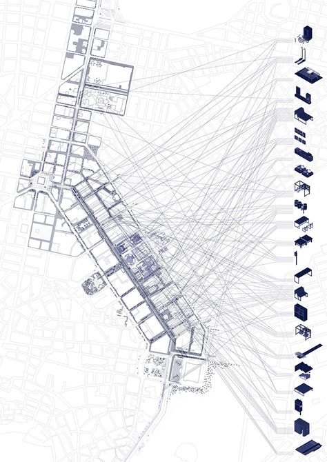 Gallery of Re-Think Athens Competition Entry / Gianmaria Socci Architecture + Also Known As Architects + Alkistis Thomidou - 17 Map Diagram, Urban Analysis, Urban Design Graphics, Architecture Mapping, Architecture Competition, Concept Diagram, Architecture Graphics, Architectural Drawing, Diagram Architecture