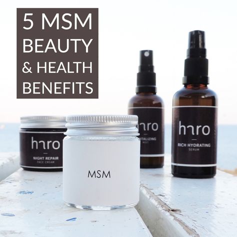 All about MSM (methylsulfonylmethane) and its Fantastic Beauty and Health Benefits — Hanne Robinson... The Best Danish Health Blog in English Msm Benefits, Msm Powder, Parts Of The Eye, Face Kit, Beauty And Health, Natural Health Tips, Eye Drops, Hydrating Serum, How To Make Homemade