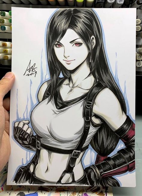 Tifa Fanart, Ps5 Cover, Stanley Lau, Stanley Artgerm, Comic Room, Final Fantasy Vii Cloud, Final Fantasy Xii, Gamer Stuff, Western Comics