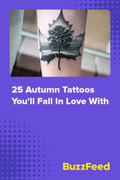 These leaves cuddling up to three little acorns. Tattoo Maple Leaf, Autumn Tattoos, Fall Leaves Tattoo, Fun Tattoos, Autumn Tattoo, Traditional Sleeve, Cover Up Tattoo, Maple Leaves, Maple Leaf Tattoo