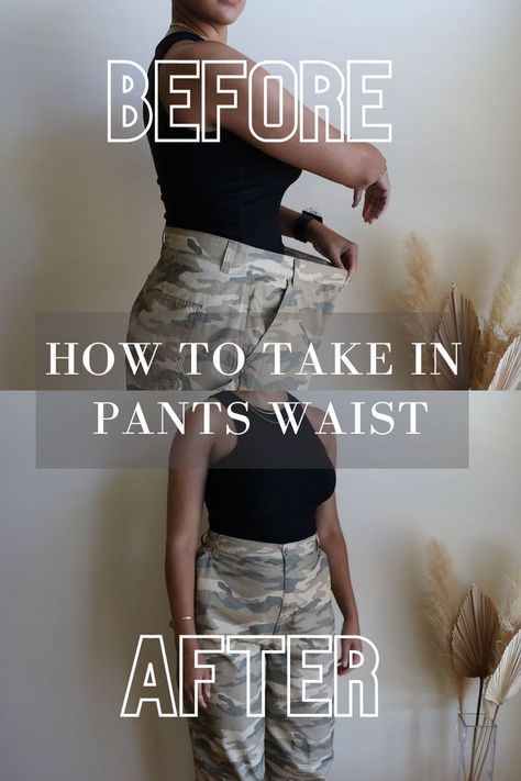 Take In Pants, Take In Jeans, Thrift Flip Fashion, Jeans Pattern Sewing, Altering Pants, Cargo Fashion, Cargo Pants Fashion, Upcycling Clothing, Altering Jeans