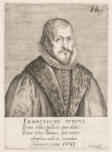 Franciscus Junius (or du Jon),the Elder. French Huguenot Theologian in Heidelberg and Leiden by Hendrick Hondius I. Philadelphia Museum of Art. Franciscus Junius the Elder (born François du Jon,1 May 1545-13 Oct.1602) was a Reformed scholar,Protestant reformer and theologian.Born in Bourges in central France,he initially studied law, but later decided to study theology in Geneva under John Calvin and Theodore Beza.He became a minister in Antwerp,but was forced to flee to Heidelberg in 1567. John Calvin, Studying Law, Philadelphia Museum Of Art, North Africa, 16th Century, Golden Age, African Art, Male Sketch, History