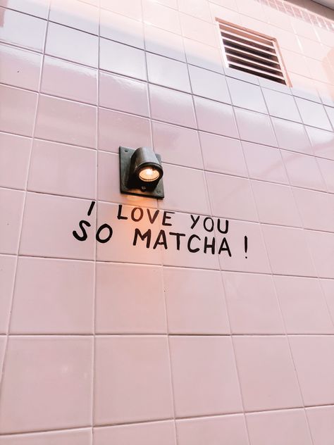 I Love You So Matcha, Matcha, Light Box, I Love You, Love You, I Love, Quotes