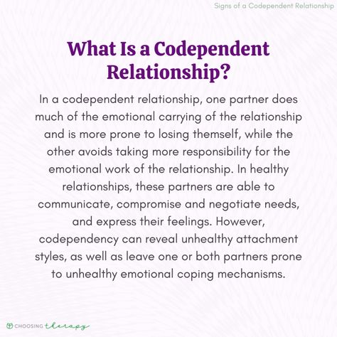 Unhealthy Relationships Signs, Codependent No More Quotes, Relationship Insecurities, Codependency Signs, Codependent Parents, Dependent Personality, Codependency Worksheets, Codependency Quotes, Counseling Interventions