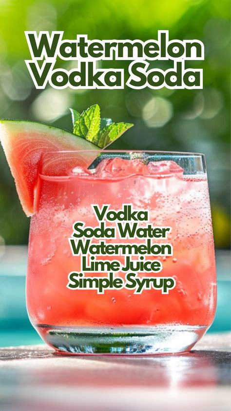 Watermelon Liquor Drinks, Spongebob Drinks, Watermelon Cocktail Vodka, Watermelon Liquor, Watermelon Alcoholic Drinks, Watermelon Vodka Drinks, Watermelon Drinks, Watermelon Cocktails, Fresh Watermelon Juice