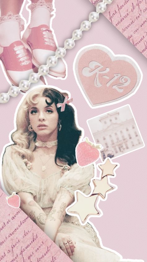 K-12 Melanie Martinez, Melanie Martinez Photography, Vintage Photo Editing, $b Wallpaper, Soft Pink Theme, Amazing Halloween Makeup, Pink Themes, Pretty Wallpaper Iphone, Picture Collage