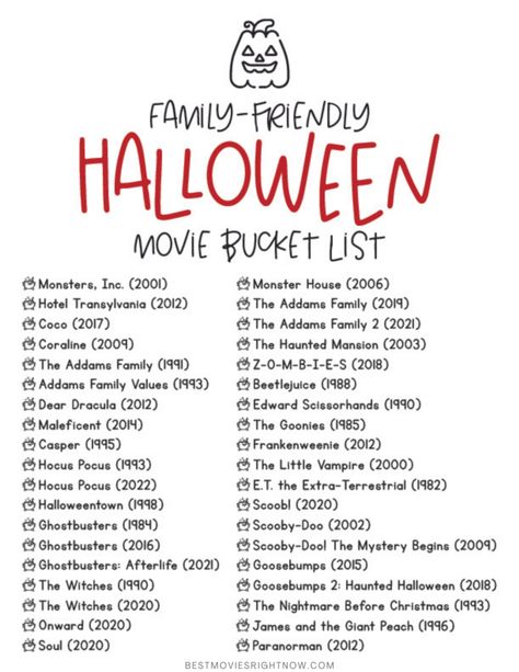 Movie Advent Calendar, Movies Bucket List, Family Friendly Halloween Movies, Halloween Things To Do, Nostalgic Halloween, Fall Movies, Halloween Movies To Watch, Halloween Movies List, Addams Family Values