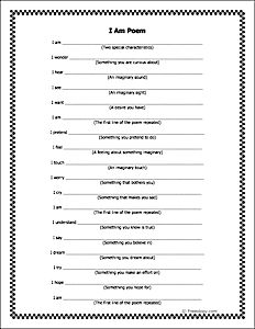 Students could use this I Am Poem template to describe themselves. It could also be used to describe any character from a story or from history. More abstractly, it could be used to describe a concept in math, science or art. The poem template could also be used to help teach the parts of speech. Decision Chart, Bio Poem Template, I Am Poem Template, 5 Paragraph Essay, Bio Poems, Poetry Templates, I Am Poem, Bulb Ideas, Poem Template