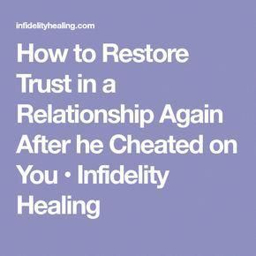 Restoring trust in a relationship shattered by infidelity, is it even possible? How can you trust again, especially when you've been hurt so badly? Rekindle Marriage, After Infidelity, Trust In A Relationship, Surviving Infidelity, Rekindle Love, He Cheated, People Make Mistakes, Commit Adultery, Ex Factor