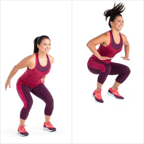 10-Minute Cardio For Abs | POPSUGAR Fitness Six Abs, Tuck Jumps, Cardio Abs, Six Pack Abs Workout, No Gym, Fitness Blender, Popsugar Fitness, Exercise Tips, Jump Squats