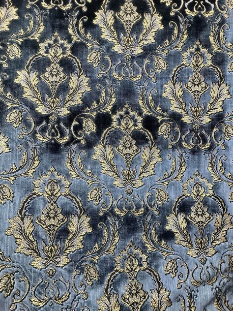 Gothic Bar, Bold Wallpaper, Photo Texture, Teal Wallpaper, Burnout Velvet, Art Deco Wallpaper, Gold Interior, Rich Fabric, Gold Pattern