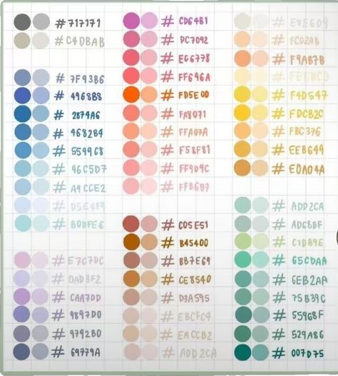 Discord Colour Codes, Cute Color Codes Dti, Adopt Me Color Codes, Discord Role Color Palette, Hex Color Codes Dti, Color Hex Codes Dti, Color Dti Codes, Dti Codes Colors, Rbg Color Codes