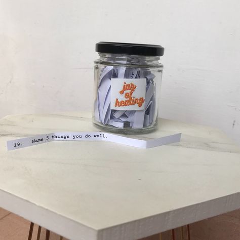 Attention all journal lovers! Say hello to the Jar of Healing 🤩 Ready to take your journaling to the next level? We've got you covered 🥰 A must-have for those trying to prioritize their mental health and start journaling today. Learn how the simple act of writing can provide clarity, reduce stress, and promote overall well-being !!! Has 50 thought-provoking questions proven to help you understand yourself better and heal thus its name 🙃 All this for only kshs 400. #journaling #journallingken... Start Journaling, Understand Yourself, Love Jar, The Jar, Understanding Yourself, Art Room, Well Being, Thought Provoking, Say Hello