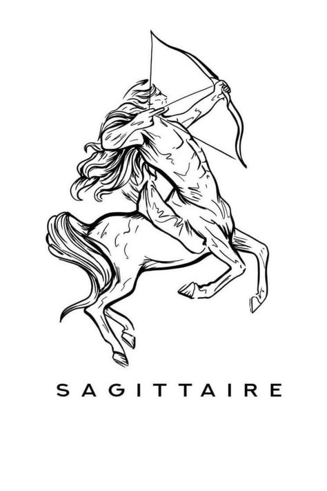 Sagittarius Tattoo Designs, Owl Tattoo Drawings, Sagittarius Art, Gang Tattoos, Sagittarius Tattoo, Spartan Tattoo, Bleach Shirt, Small Shoulder Tattoos, My Tattoos