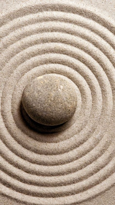 Zen iPhone Wallpapers - Top Free Zen iPhone Backgrounds - WallpaperAccess Ideas Para Decorar Jardines, Zen Wallpaper, Image Zen, Zen Rock, Zen Garden Design, Gray Rock, Japanese Zen, Sand And Gravel, Zen Buddhism