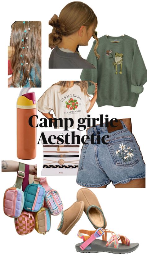 Cute Camp Counselor Outfits, Cute Camp Outfits, Summer Camp Counselor Outfits, Camp Counselor Aesthetic Outfits, Summer Camp Aesthetic Outfits, Pack For Summer Camp, Summer Camp Fits, Camp Counselor Outfit, Camping Aesthetic Outfits