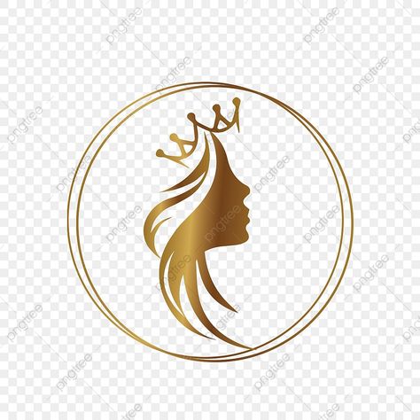 Queen Logo Design Crowns, Queen Logo Design, Princess Logo, Queen Logo, Crown Illustration, Makeup Logo Design, Crown Images, Spa Logo, Logo Design Free Templates