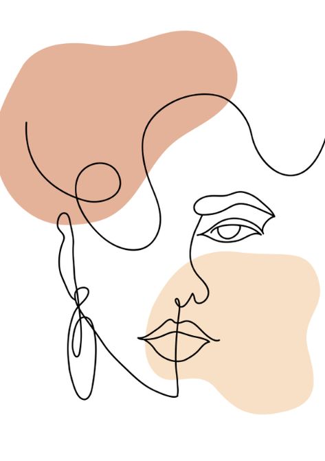 Customize this Artistic A2 Template Wall Decor Template, Line Art Template, Abstract Art Drawing, Women Line Art, Line Art Wall Decor, Artistic Poster, Pie Decoration, Line Drawing Art, Drawing Line Art