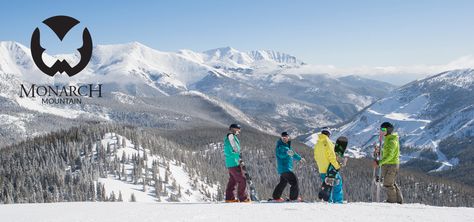 Monarch | Colorado Ski Country USA http://www.monarchmountlodge.com/index.html Salida Colorado, Colorado Ski Resorts, Winter Park Colorado, Skiing Lessons, Spring Skiing, Colorado Ski, Travel Christmas, Visit Colorado, Backcountry Skiing