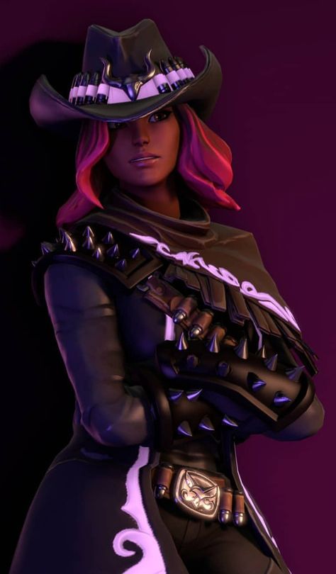 Calamity Fortnite, Fortnite Season 4, Season 4, Fortnite, Balayage, Pink, Black