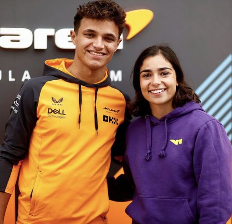 Jamie Chadwick, Lando Norris, Racing Driver, F1 Drivers, Formula 1, Puma Jacket, Motorsport, Quarter Zip, Athletic Jacket