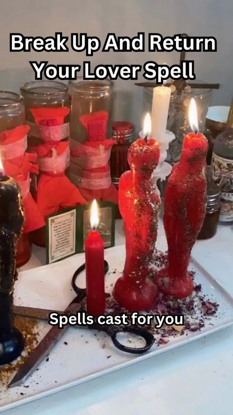 Break Up Spell, Astrology Witch, Spells For Love, Love Spell Candle, Real Love Spells, Break Up Spells, White Magic Spells, Casting Spells, Spell Candle