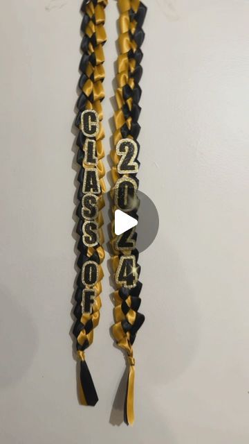 Jadyn and Bex Arcadio | Graduation Cap Artist on Instagram: "The class of 2024 grads will definitely love a graduation lei like this!! Send us their school colors and we can create something special for them!!🫶🏽🎓🥳 #classof2024#graduationlei#gradgifts#graduationgiftideas#graduationgifts#ribbonlei#2024grad#satinribbon#reels#smallbusiness" Lei Ideas For Graduation, Graduation Lei Ideas, Grad Leis, Senior Ideas, Graduation Leis, Class Of 2024, Graduation Ideas, Create Something, The Class