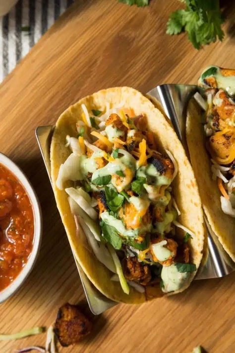 Buffalo Wild Wings Street Tacos Recipe Nashville Hot Chicken Tacos, Buffalo Wild Wings Street Tacos, Buffalo Wild Wings Street Tacos Recipe, Brisket Tacos Recipe, Mini Chicken Tacos, Street Tacos Recipe, Pulled Chicken Tacos, Street Taco Recipe, Buffalo Chicken Tacos