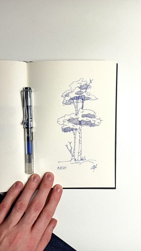 Ballpoint Pen Drawing Sketches, Ink Doodles, Ballpoint Pen Drawing, Pen Art Drawings, Architecture Drawing Art, Pen Sketch, Art Diary, Pencil Art Drawings, Sketchbook Journaling