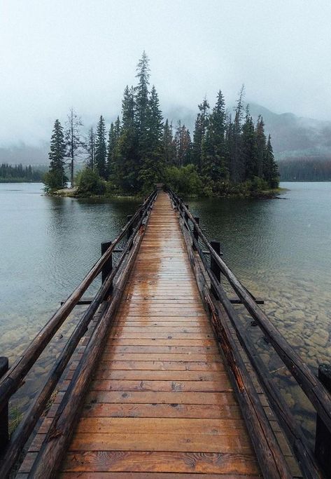 Beauty in all things... - Jasper, Alberta itsbigben | Places to travel, Nature photography, Beautiful nature Wooden Bridge, Tapeta Galaxie, Seni Cat Air, Nature Aesthetic, Pretty Places, Travel Aesthetic, Nature Pictures, Belle Photo, Beautiful World