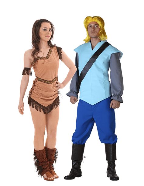 Pocahontas And John Smith, John Smith, Couples Costumes, Pocahontas, Halloween Costume, Halloween Costumes, Zelda Characters, Halloween