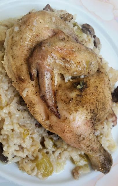 Cornish Hen And Wild Rice, Stuffed Cornish Hen Recipe Wild Rice, Rice Stuffed Cornish Hen Recipe, Smoked Cornish Hens, Rice Dressing Recipe, Apple Cranberry Stuffing, Cheesy Rice Recipes, Baked Cornish Hens, Mushroom Rice Casserole