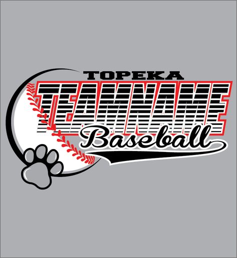 Baseball Season T-shirt With Team Logo For Team Events, Team Spirit T-shirt With Team Logo For Baseball Season, Softball Logos Design T Shirts, Sports T-shirt With Baseball Team Logo, Team Logo T-shirt For Baseball Season Sports Events, Sports Apparel Design, Sports Tshirt Designs, Softball Team, Baseball Design