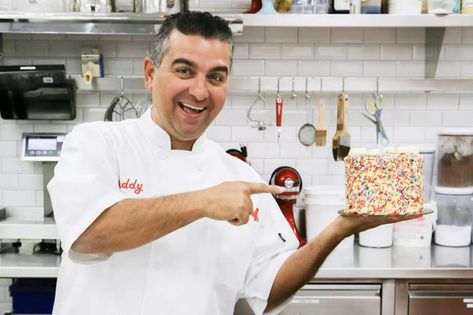 Carlos Bakery Cakes, Bakery Names, Carlos Bakery, Greek Chickpea Salad, Buddy Valastro, Greek Chickpeas, Gordon Ramsay Recipe, Italian Pastries, Bake Cakes