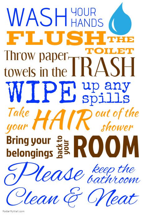 Bathroom Rules Printable Free, Bathroom Etiquette Signs, Bathroom Rules Printable, Bathroom Etiquette, Toilet Quotes, Bathroom Rules Sign, Health And Safety Poster, Business Etiquette, Kitchen Rules