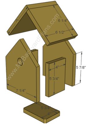 How to build a Birdhouse.....my kids are always asking if we can build one.  Now we know how Build A Birdhouse, Birdhouse Plans, Wooden Birdhouse, Bird House Feeder, Bird House Plans, Bird House Kits, Bird Aviary, Diy Birds, Bird Houses Diy