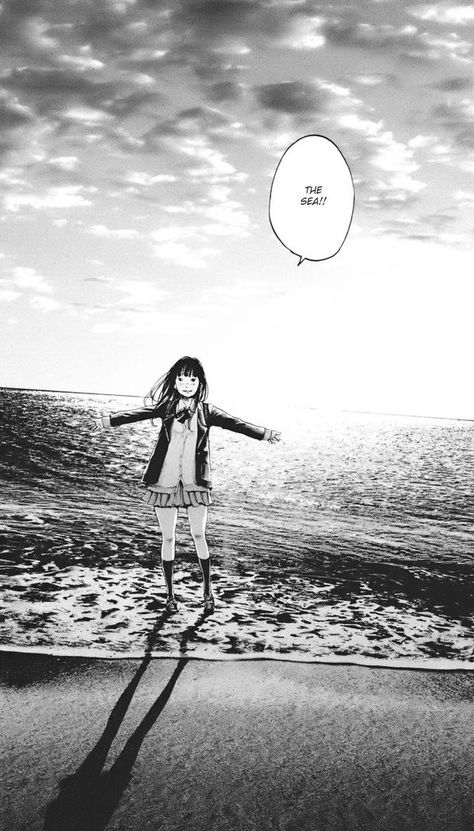 A Girl On The Shore, Girl On The Shore, Umibe No Onnanoko, Goodnight Punpun, Manga Drawing Tutorials, In My Dreams, Japon Illustration, Manga Pages, Comic Page