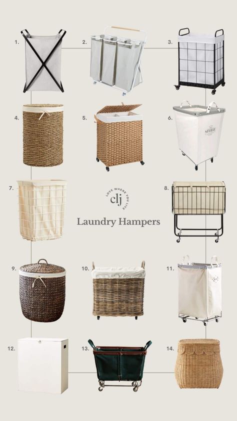 Cute Laundry Basket, Laundry Basket Bedroom, Laundry Room Hamper, Dirty Laundry Storage, Bathroom Laundry Baskets, Laundry Room Baskets, Laundry System, Laundry Sorting, Laundry Basket Storage