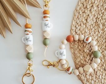 Cute teacher gift, coffee cup bead, coffee lover gift, silicone wristlet, keychain lanyard, teacher must haves, cute gift, famouse coffee cup, coffee teach repeat, boho, pineapple theme, tropical lanyard, Silicone Wristlet Keychain, Cute Beaded Bracelet, Silicone Wristlet, Pineapple Theme, Lanyard Teacher, Cute Teacher Gifts, Teacher Must Haves, Silicone Lanyard, Keychain Lanyard