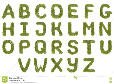 Photo about Green alphabet A-Z font letters isolated on white background. High resolution. Image of plant, beautiful, background - 79813071 A Z Fonts, Font Aesthetic, Font Letters, Aesthetic Fonts, Beautiful Background, Lettering Fonts, Green Aesthetic, Hot Topic, White Background