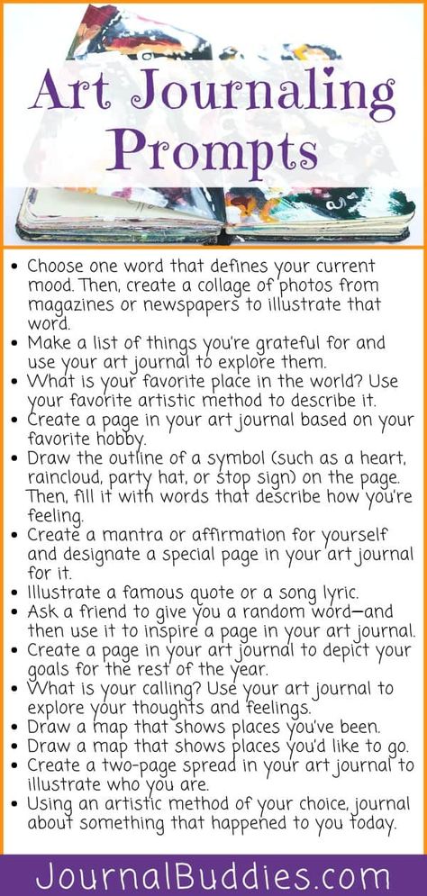 Art Journal Prompts Therapy Free Printable, Art Journal Book Ideas, Art Journalling Ideas, Self Care Journal Ideas Art Therapy, Visual Art Diary Inspiration, Things To Research For Fun, Art Journal Quotes Ideas, Whimsical Art Prompts, Art Therapy Prompts For Adults