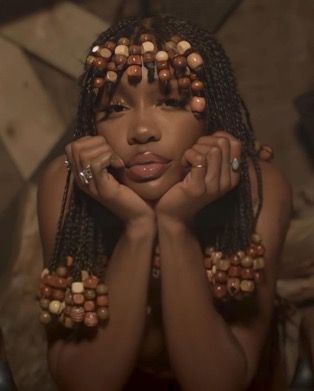 Girl Heaven, African American, Beads, Black