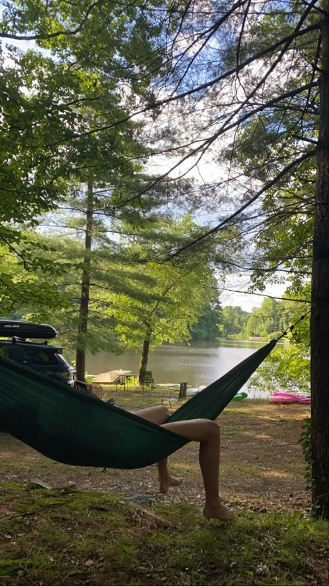 Out Doors Aesthetic, Hammocking Aesthetic, Outdoor Asethic, Free Life Aesthetic, Free Living Aesthetic, Kayak Aesthetic, Calm Girl Aesthetic, Camping Trip Aesthetic, Hammock Aesthetic