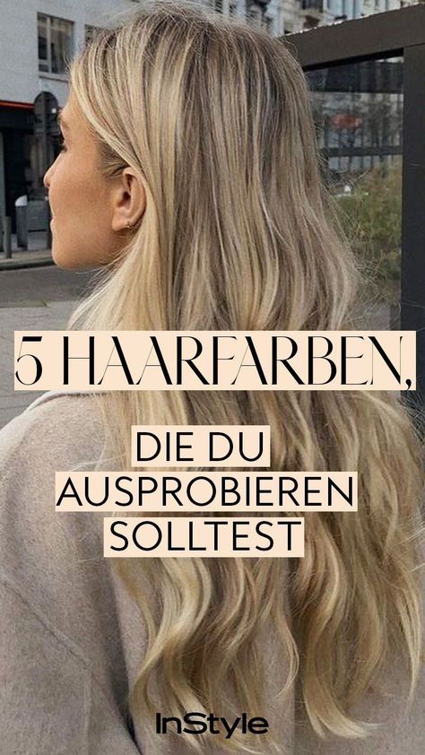 Du willst mit deinen Haaren mal etwas Neues ausprobieren, wenn die Salons wieder öffnen? Diese 5 Haarfarben liegen laut StylistInnen 2021 im Trend. #instyle #instylegermany #haare #haartrend #haarfarbe #frisuren #blond #braun #inspo Long Bob Braun, Long Bob Blond, Blond Long Hair, Highlight Bob, Beige Blond, Bob With Highlights, Wella Koleston, Long Blonde Hair, Long Bob