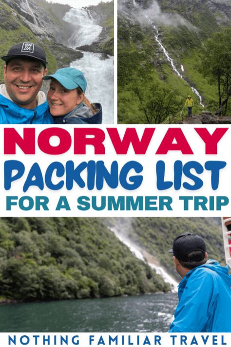 Norway Packing List Packing For Norway In September, Norway Outfit Summer, Norway Summer Outfits, Clothes Packing List, Norway Packing List, Norway Outfit, Norway Travel Summer, Norway Clothes, Scandinavian Cruise