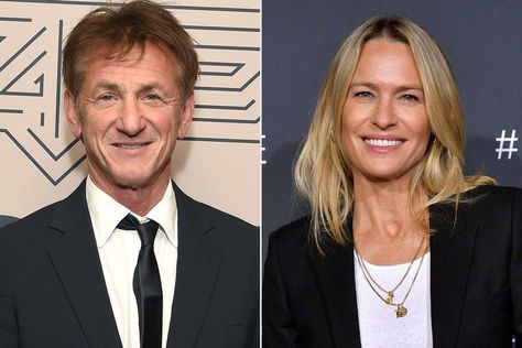 Sean Penn briefly opened up about the journey he and Robin Wright took from estranged divorcees to friends again in the years since their 2010 divorce. “It turns out it’s a lot quicker to repair a friendship after divorce if there are not kids involved,” he told The New York Times. “It took Robin and I quite a while." Leila George, Stephen Baldwin, Regina Hall, Thomas Anderson, Robin Wright, Sean Penn, Divorce And Kids, Leigh Anne Pinnock, White Maxi Skirts