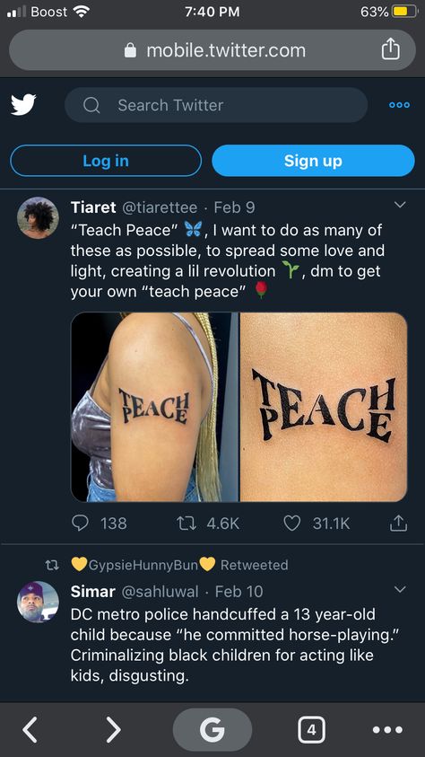 Find Your Peace Tattoo, Protect Your Peace Tattoos For Women, At Peace Tattoo Ideas, Peace Was Never An Option Tattoo, Teach Peace Tattoo, Nefertiti Tattoo, Peace Tattoo, Peace Tattoos, Teach Peace