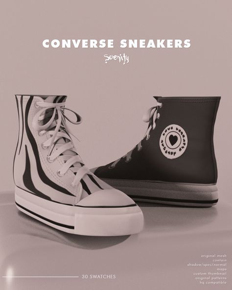 Converse Sneakers | Serenity on Patreon Sims 4 Cc Male Converse, Sims 4 Cc Shoes Sneakers Male, Sims 4 Cc For Males, Sims4 Cc Shoes Male, Sims 4 Streetwear Cc Male, Sims 4 Cc Male Shoes, Male Sims 4 Cc, Best Mens Shoes, Cc Men